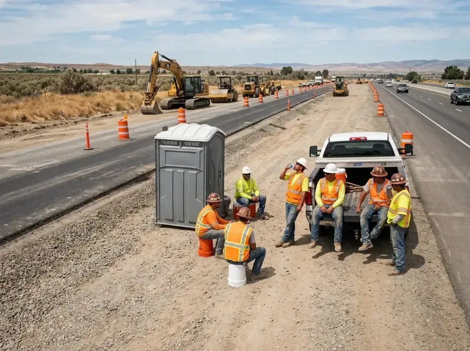 highway-road-construction-crew-007 — frequently asked questions, Porta Potty and Restroom Rentals in Clearwater, SC